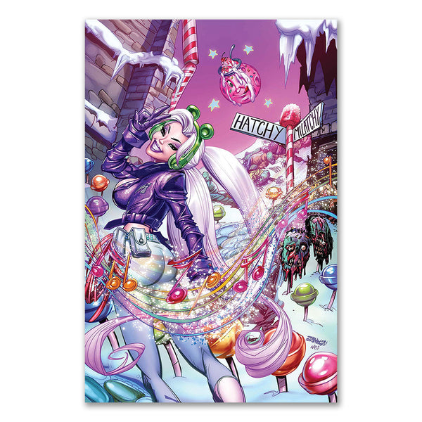 Sweetie Candy Vigilante Vol 2 Issue #1 Cover O (Incentive Jeff Zornow Hatchy Milatchy Virgin)