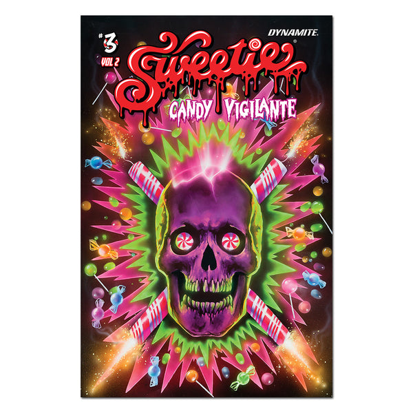 Sweetie Candy Vigilante Volume 2 Issue #3 Cover B Variant Chad J Keith