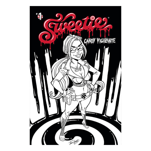 Sweetie Candy Vigilante Issue #1 Cover I (INCENTIVE JOSH HOWARD BLACK & WHITE)