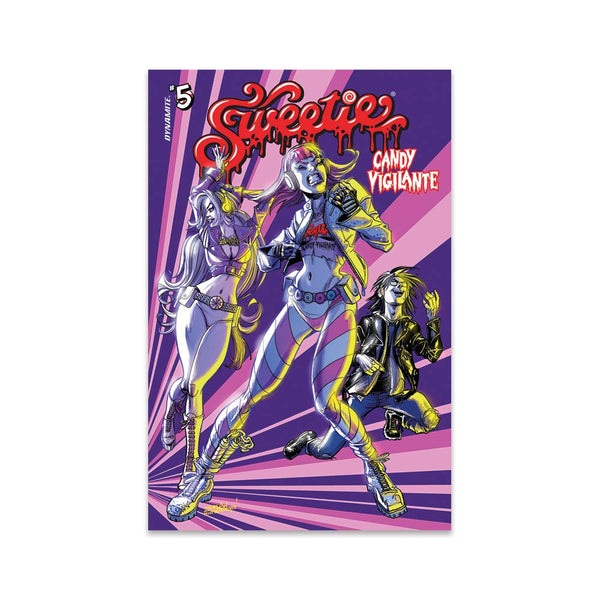 Sweetie Candy Vigilante Issue #5 METAL Cover A (Jeff Zornow Cover)
