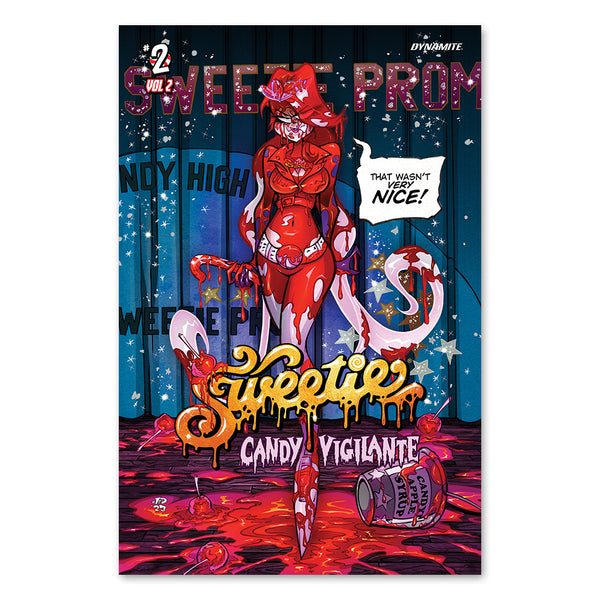 Sweetie Candy Vigilante Volume 2 Issue #2 Cover E (Variant Ned Ivory Cover)