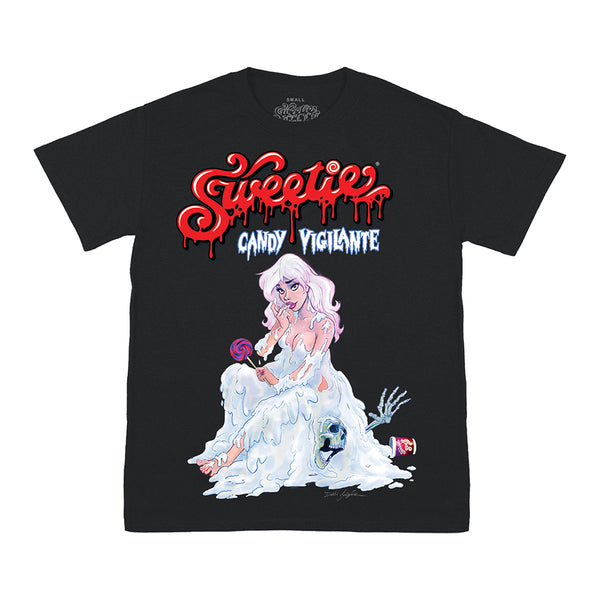 SWEETIE: “SWEET STUFF” BLACK TEE