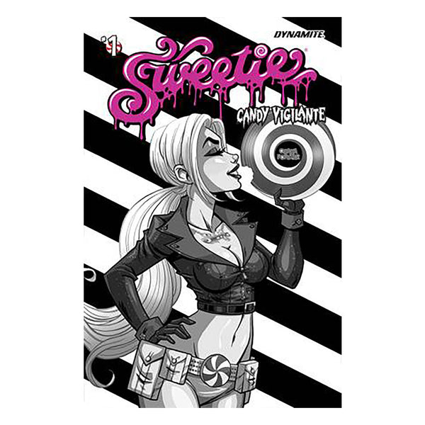 Sweetie Candy Vigilante Issue #1 Cover J (INCENTIVE JOSH HOWARD OSAKA POPSTSTAR BLACK & WHITE))