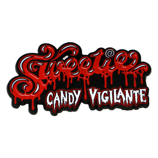 Sweetie Candy Vigilante Logo Enamel Pin