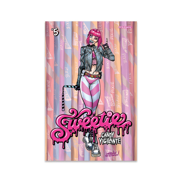 Sweetie Candy Vigilante Issue #5 Cover B (Jeff Zornow Pixie Stix Cover)