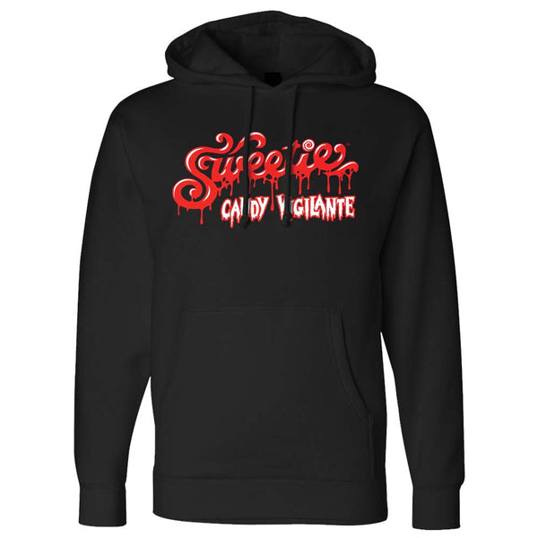 "Sweetie Candy Vigilante” Logo Pullover Hoodie